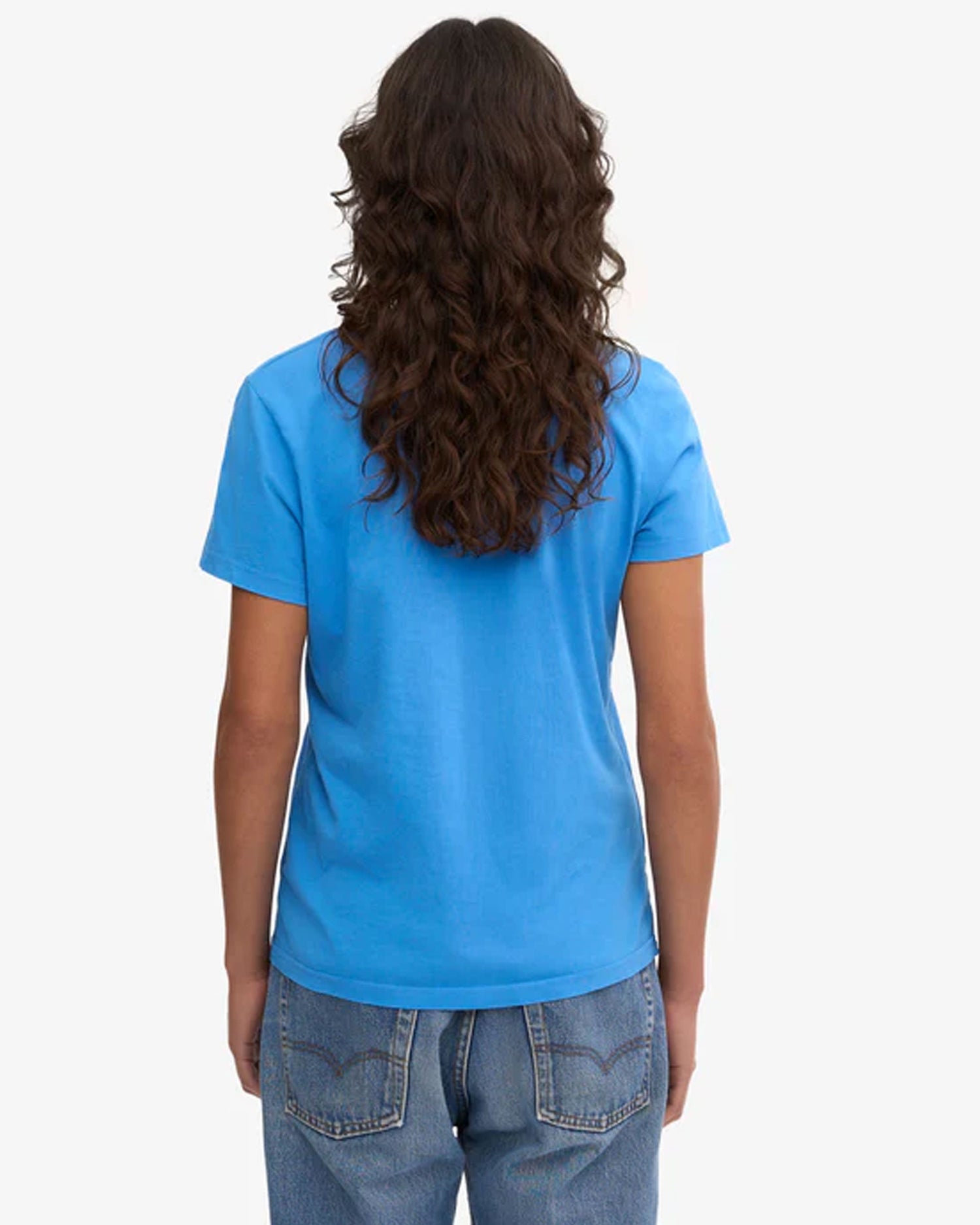 Women Light Organic Tee - Pacific Blue