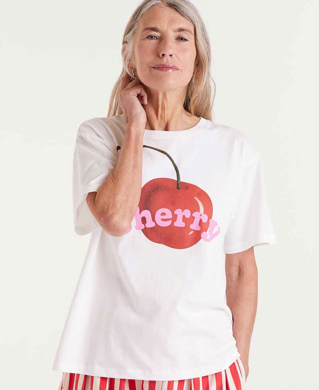 Cherry T-Shirt - White