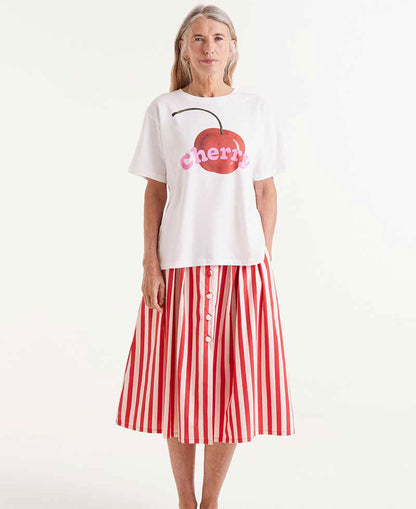 Cherry T-Shirt - White