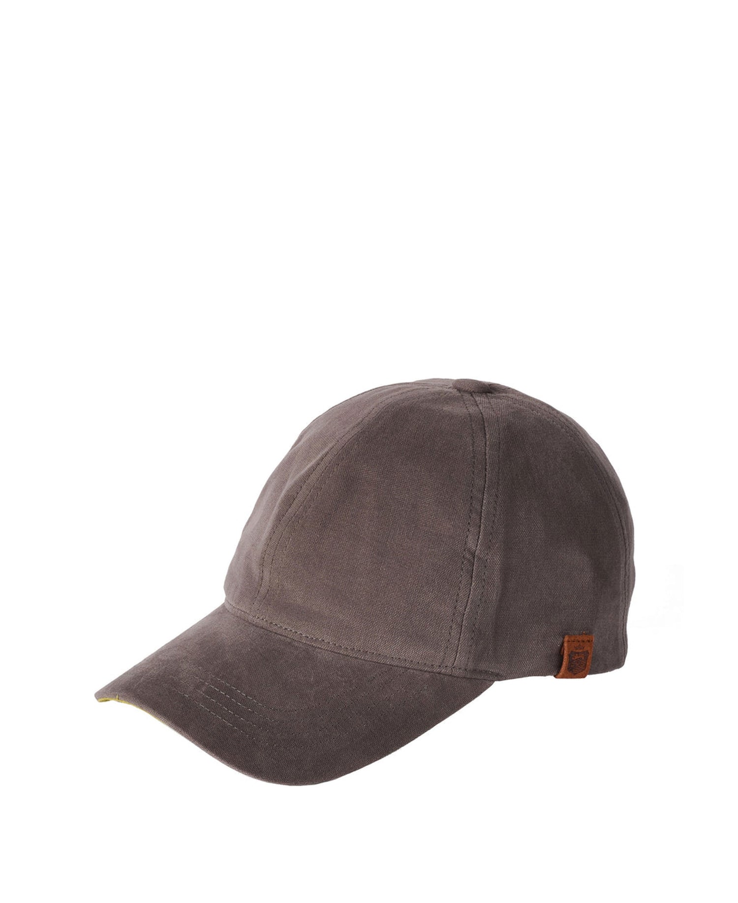 Canvas Baseball Cap - Charcoal/Apple