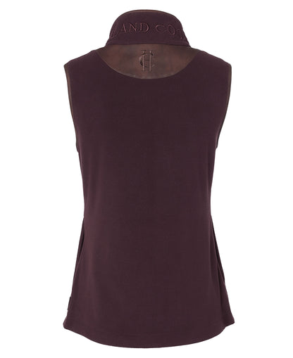 Country Fleece Gilet - Mulberry