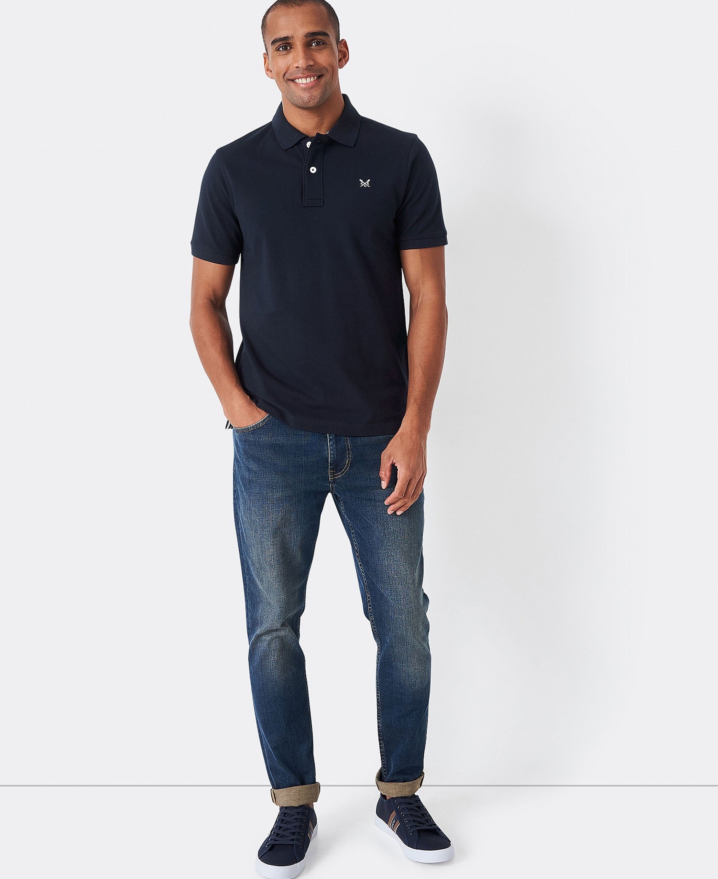 Classic Pique Polo - Navy