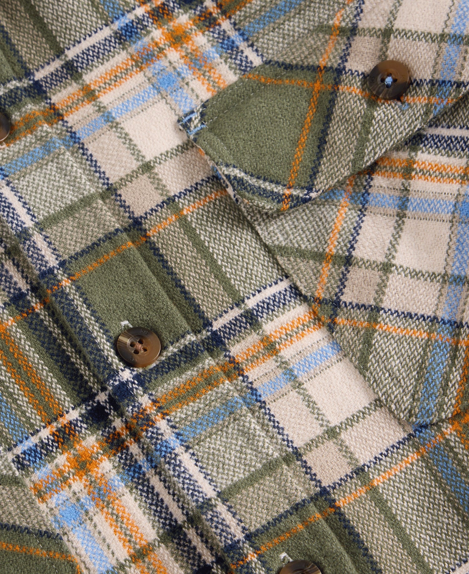 Darwen Check Shirt - Green Multi