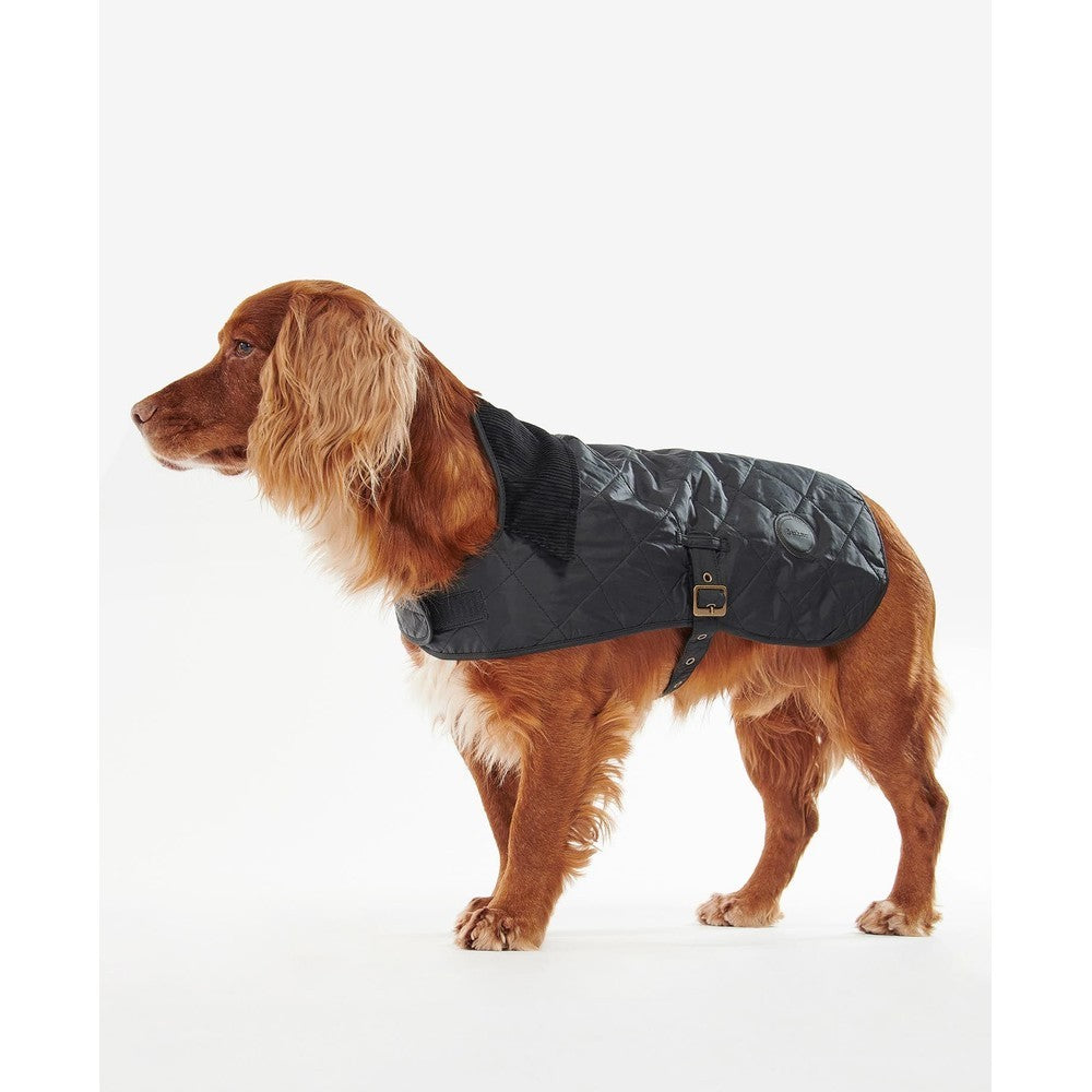 Quilted Dog Coat - Black