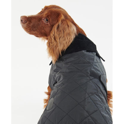 Quilted Dog Coat - Black