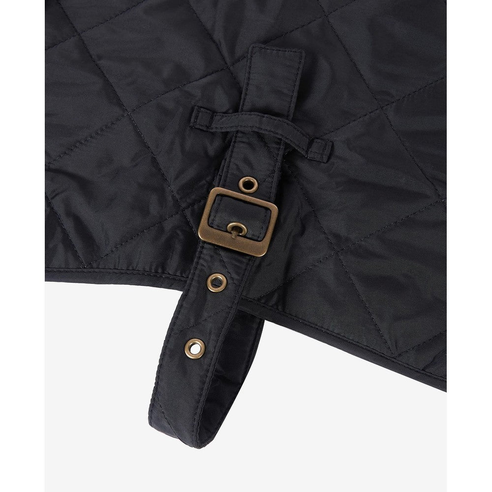 Quilted Dog Coat - Black