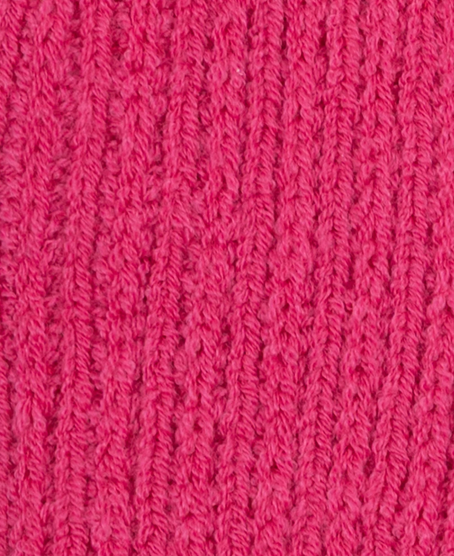 Bold Colour Knitted Gloves With Turn Back Cuffs - Candy