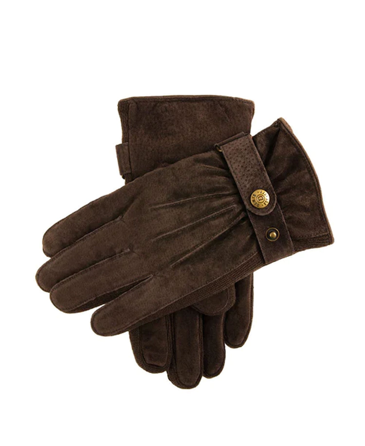 Chester Suede Gloves - Brown