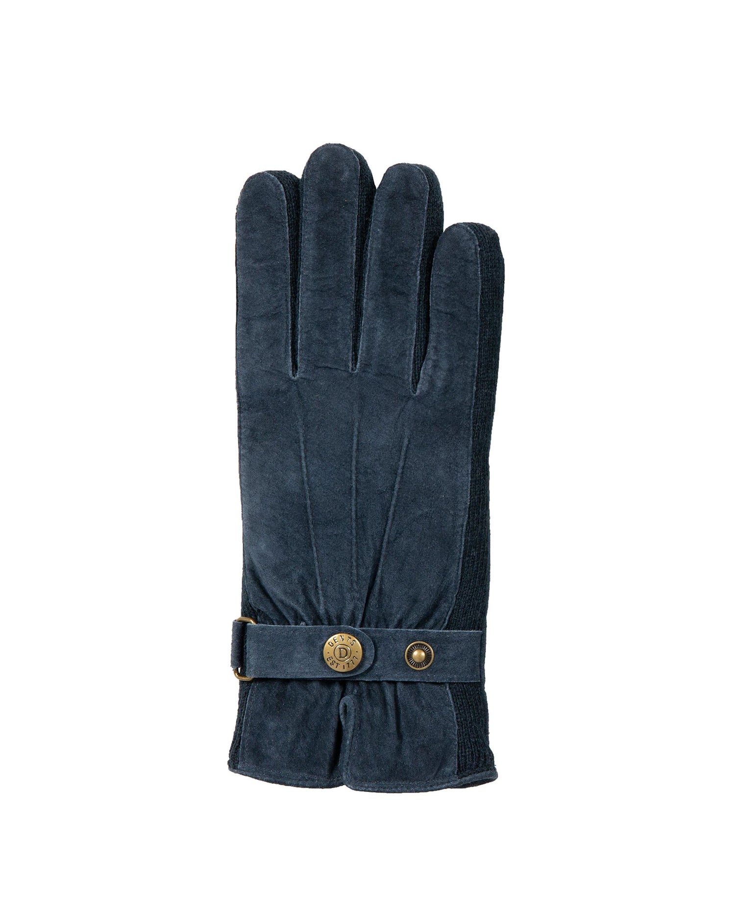 Laura Suede Gloves - Navy