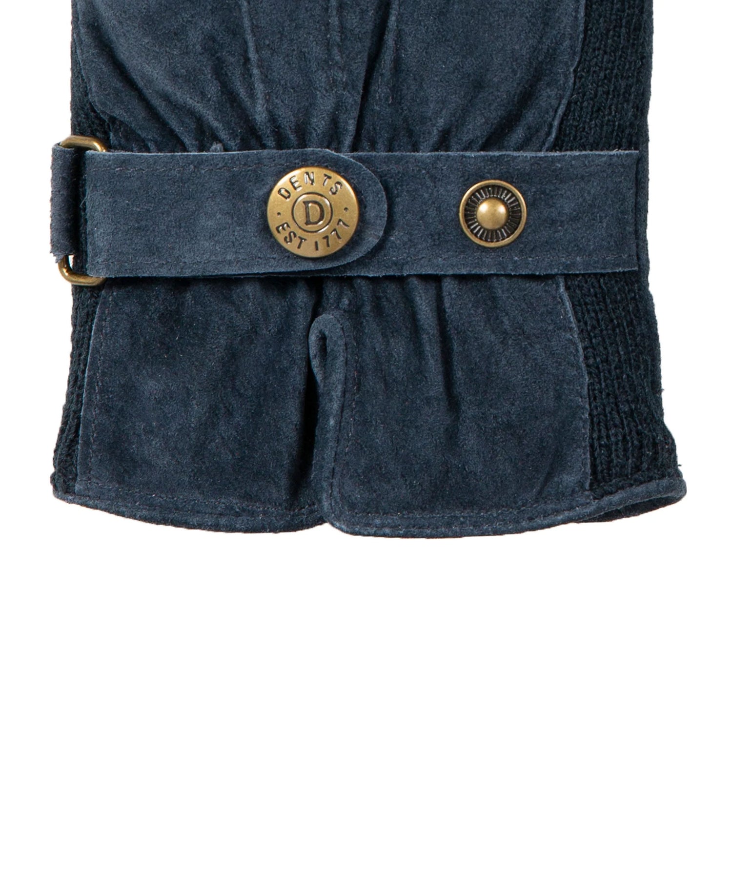 Laura Suede Gloves - Navy