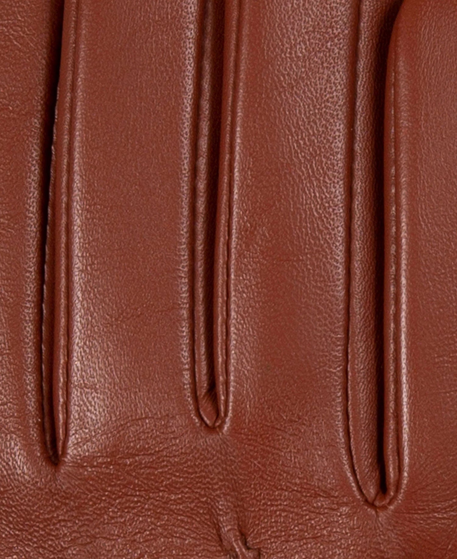 Tamara Leather Gloves - Cognac/Camel