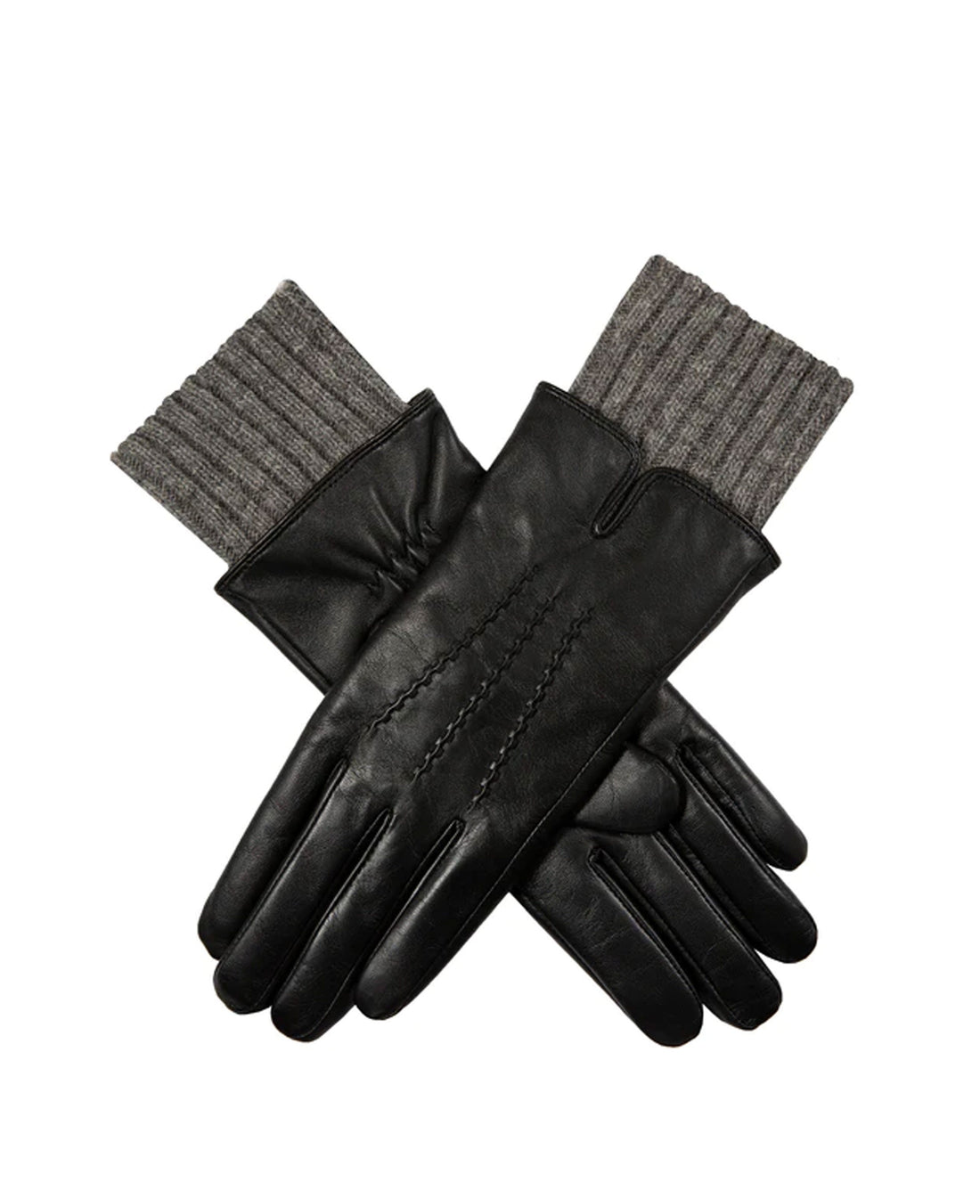 Tamara Hairsheep Gloves - Black/Charcoal