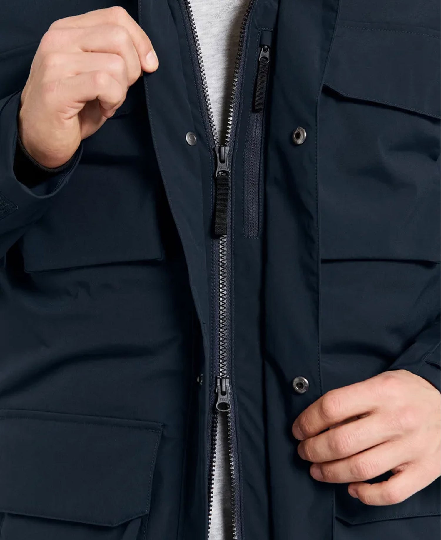 Aiden Parka - Dark Night Blue