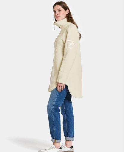 Umi Full-Zip Fleece - White Foam