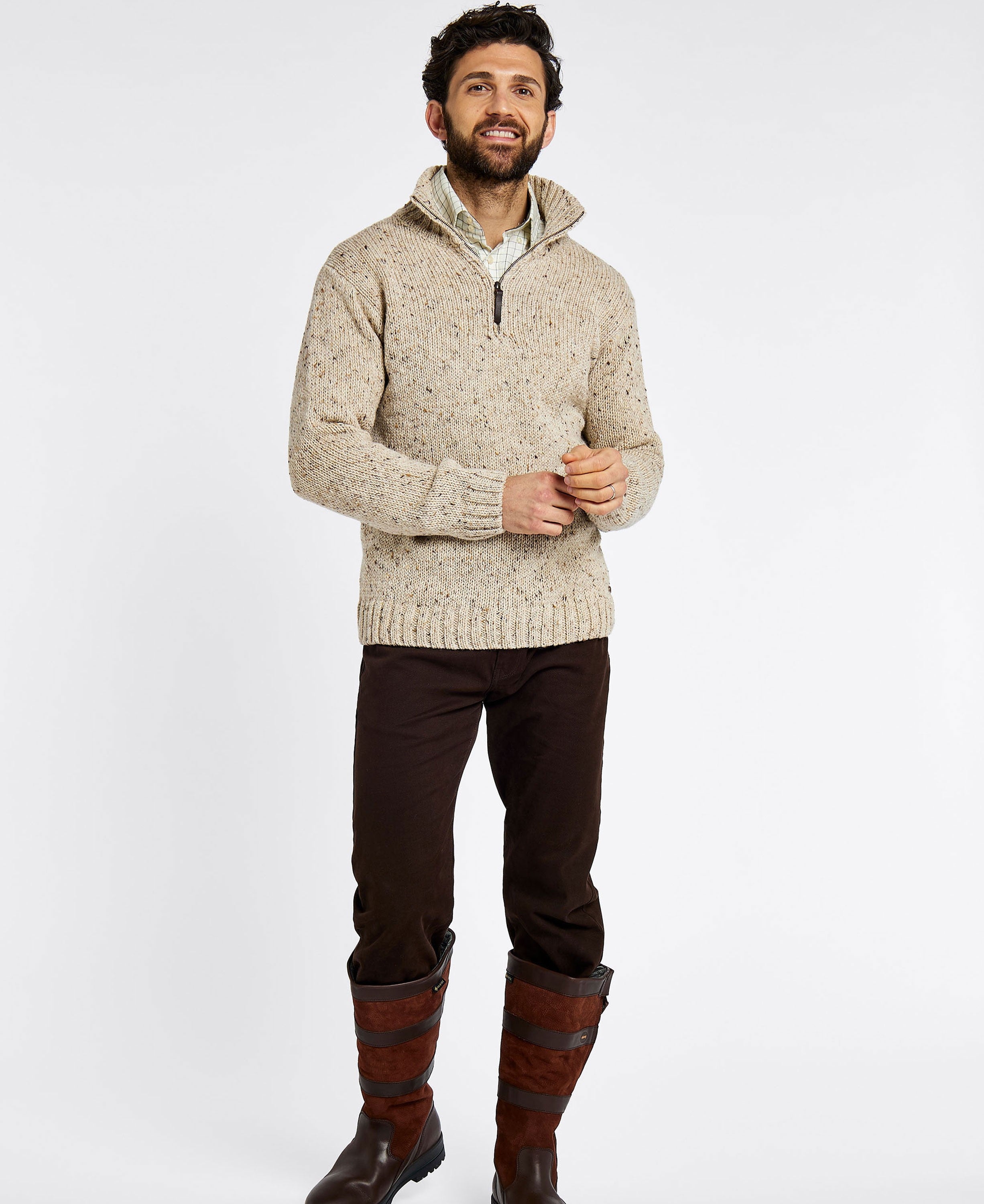 Callaghan Jumper - Stone