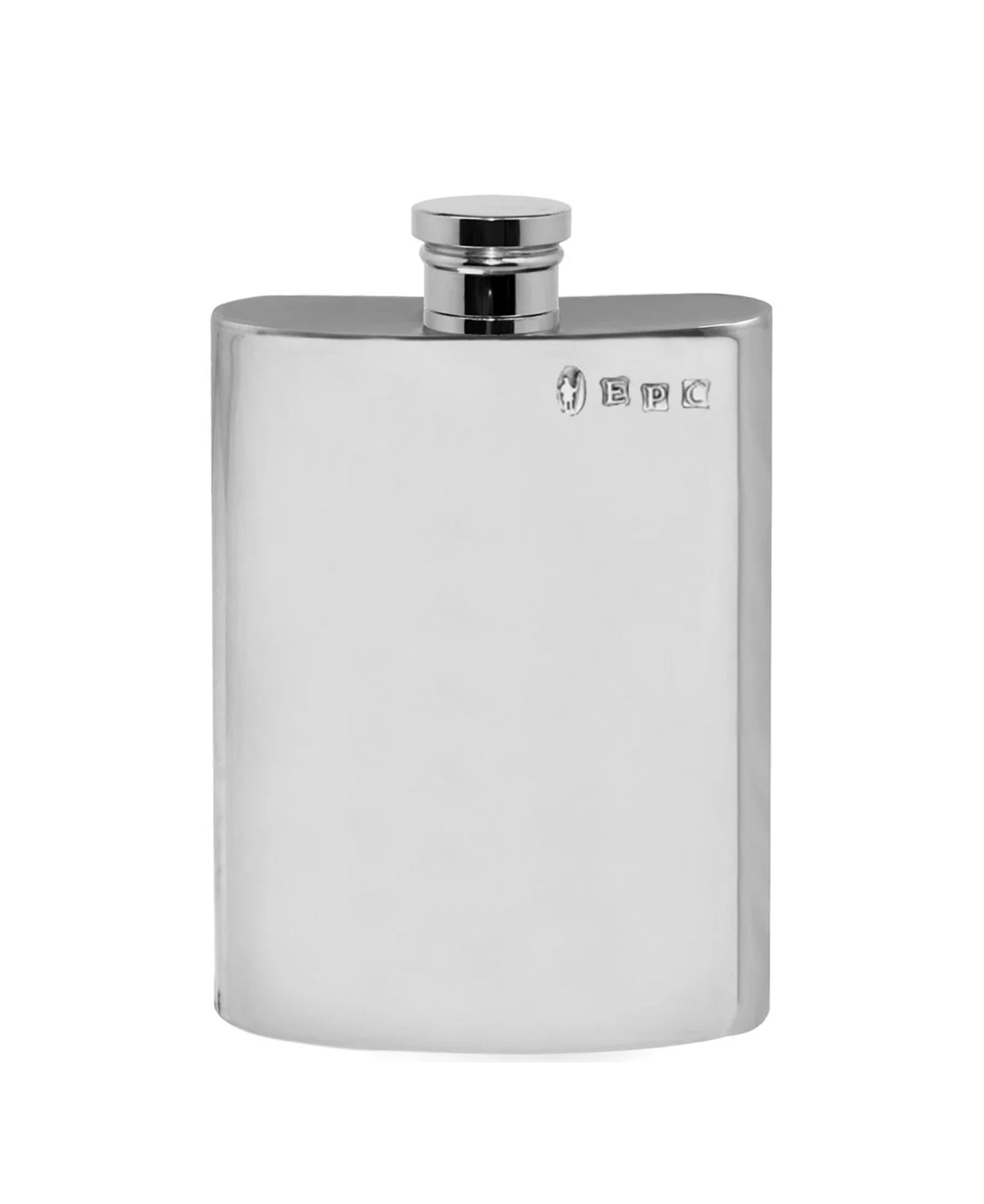 6oz Rectangular Pewter Hip Flask