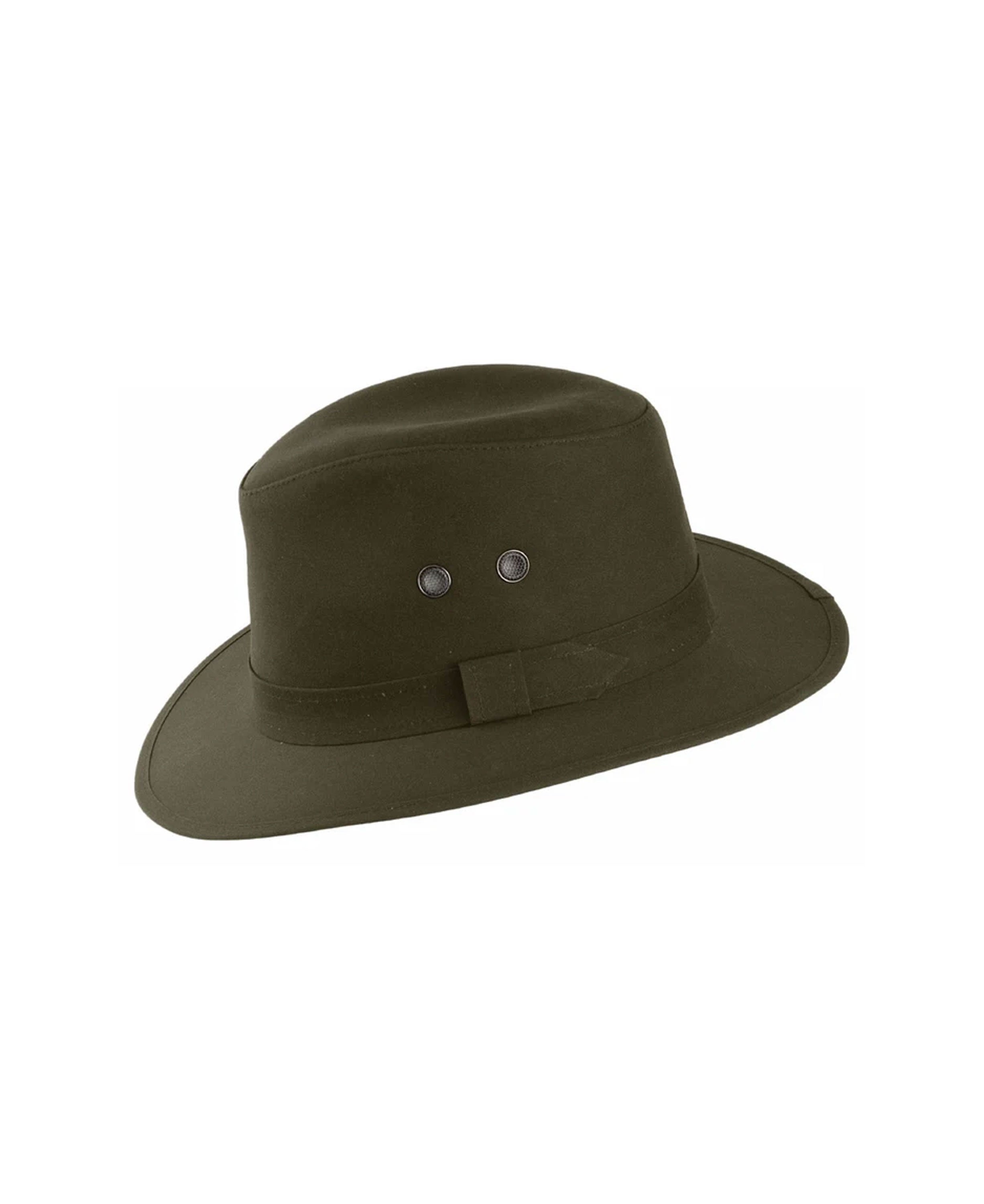 British Wax Drifter Hat - Olive