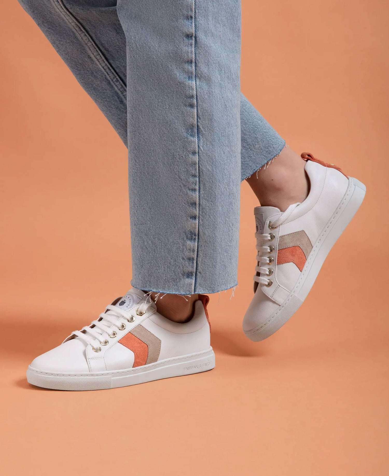 Alexandra Trainer - White Melon/Stone