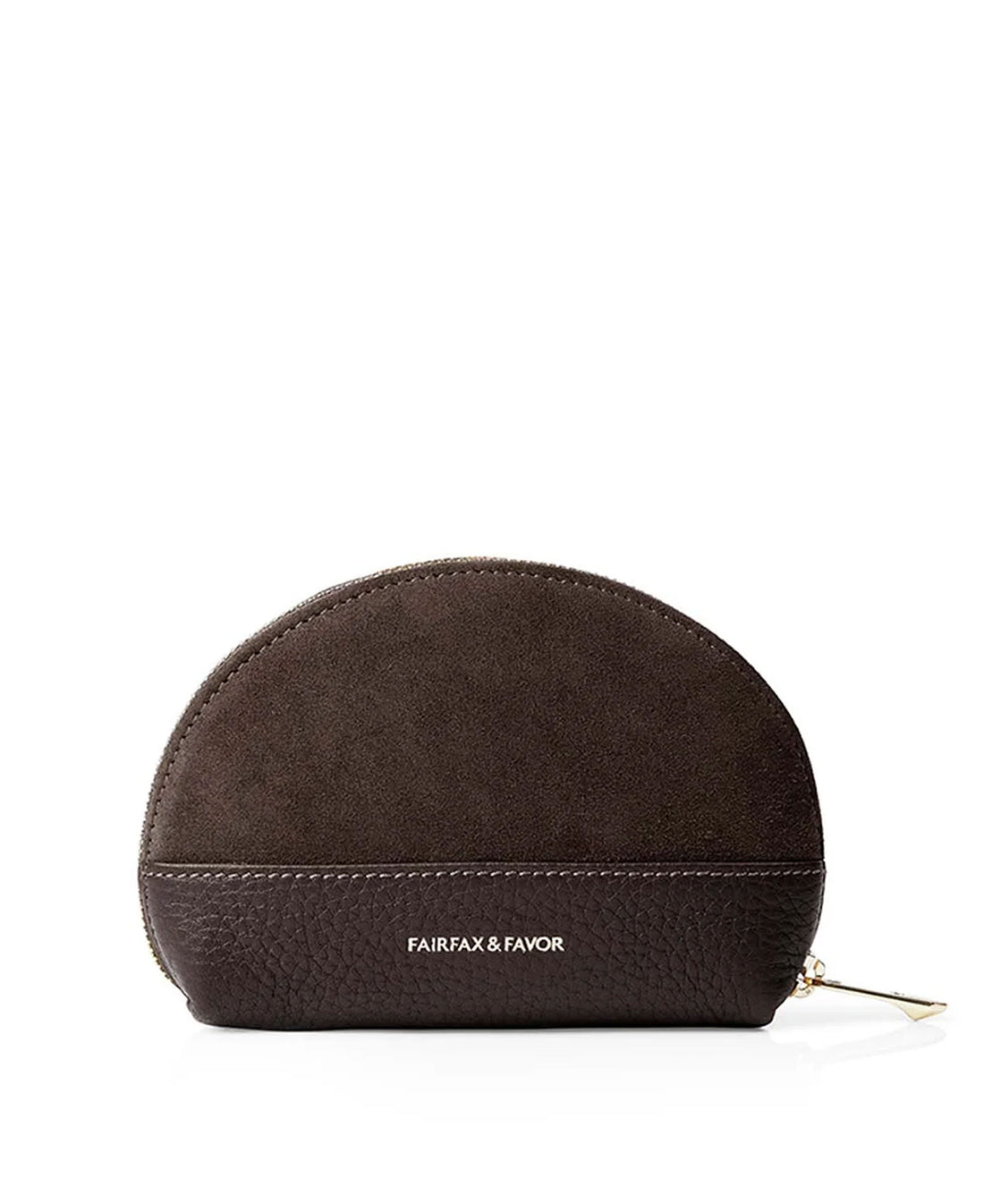 Chiltern Coin Purse - Chocolate Suede