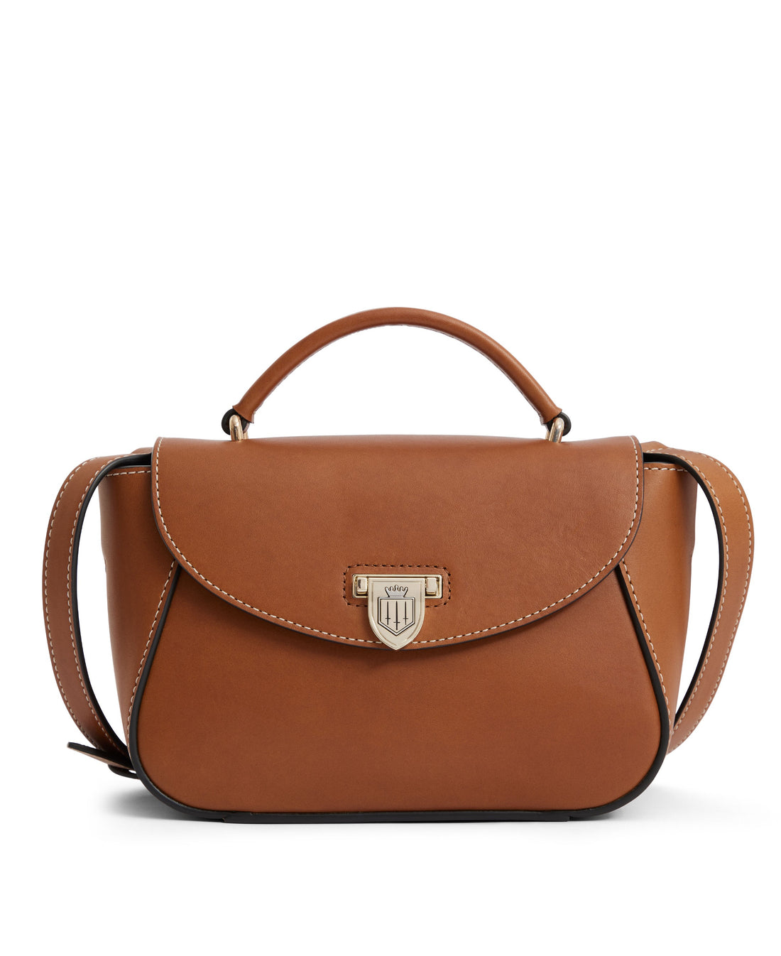 Mini Blenheim Handbag - Tan Leather