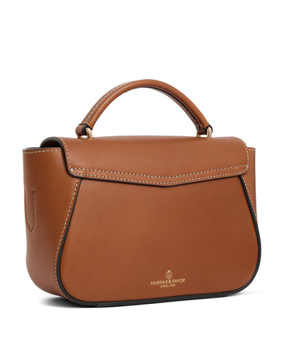 Mini Blenheim Handbag - Tan Leather