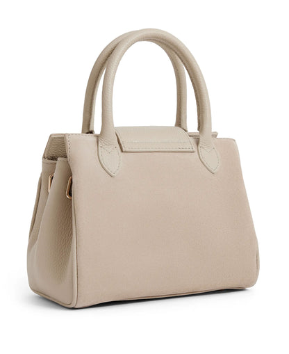 Mini Windsor Handbag - Stone Suede