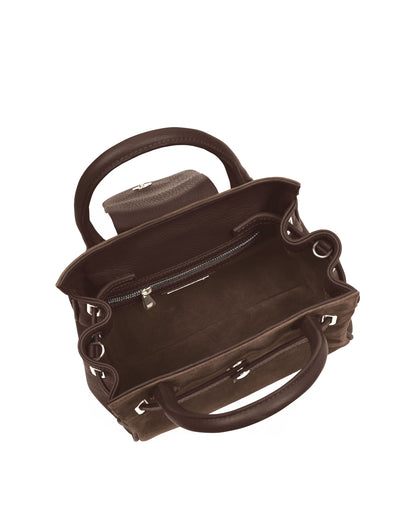 Mini Windsor Handbag - Chocolate