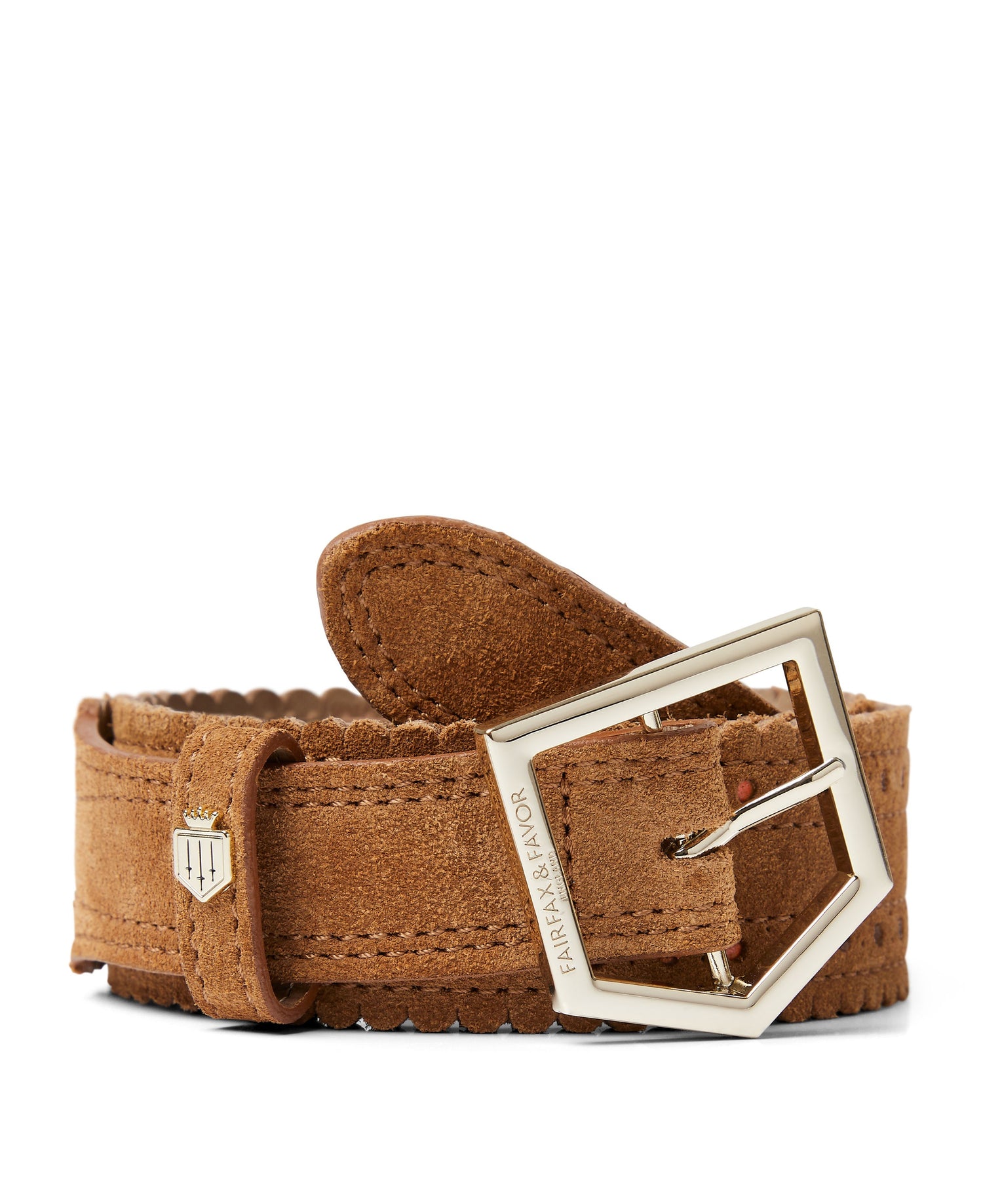 Regina Belt - Tan Suede