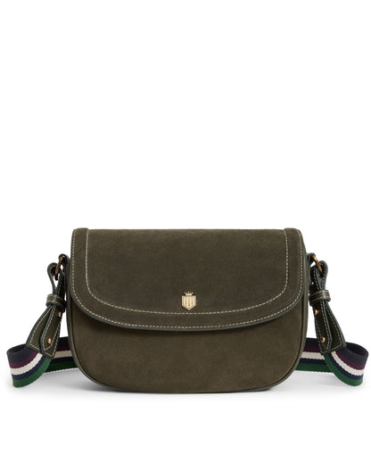 Boston Saddle Handbag - Moss Green