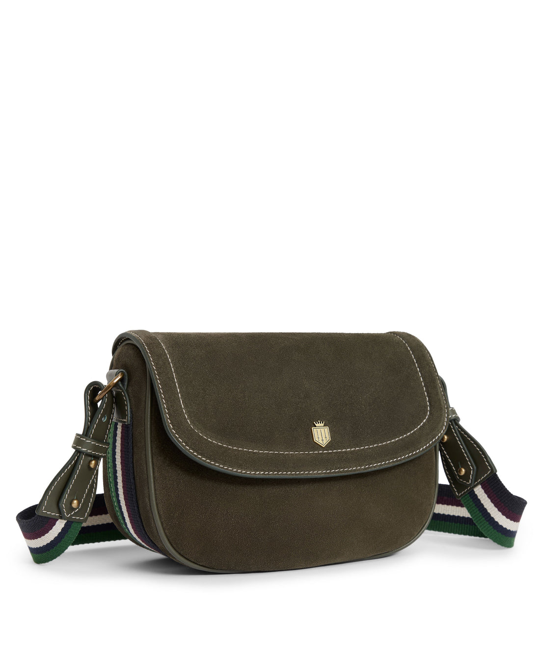 Boston Saddle Handbag - Moss Green