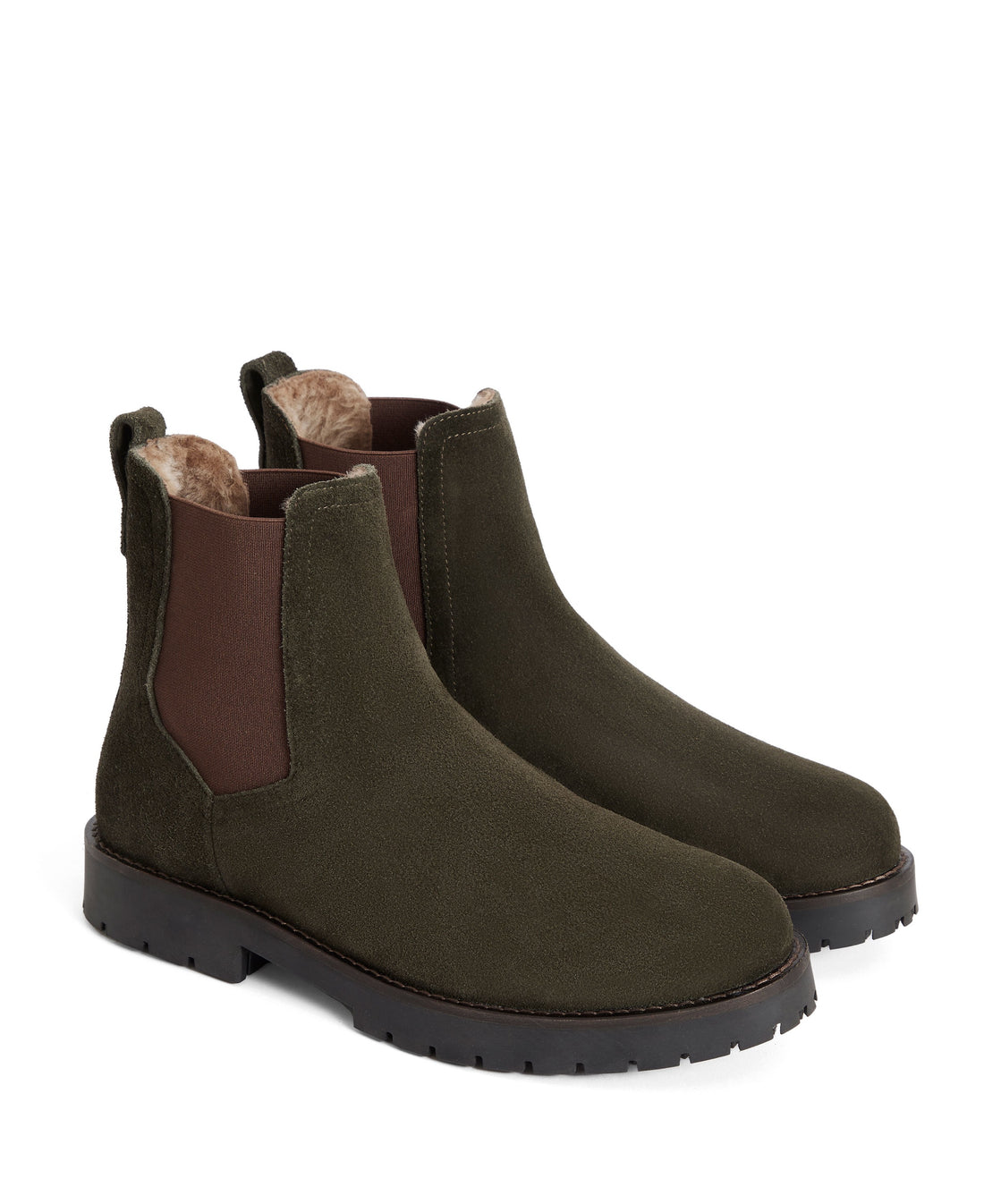 Sheepskin Boudica Boot - Moss Green