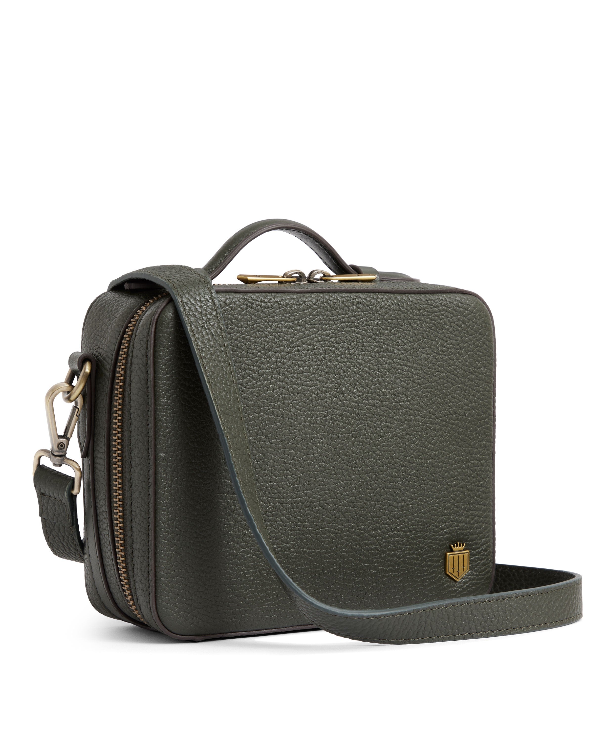 Buckingham Crossbody Bag - Moss Green