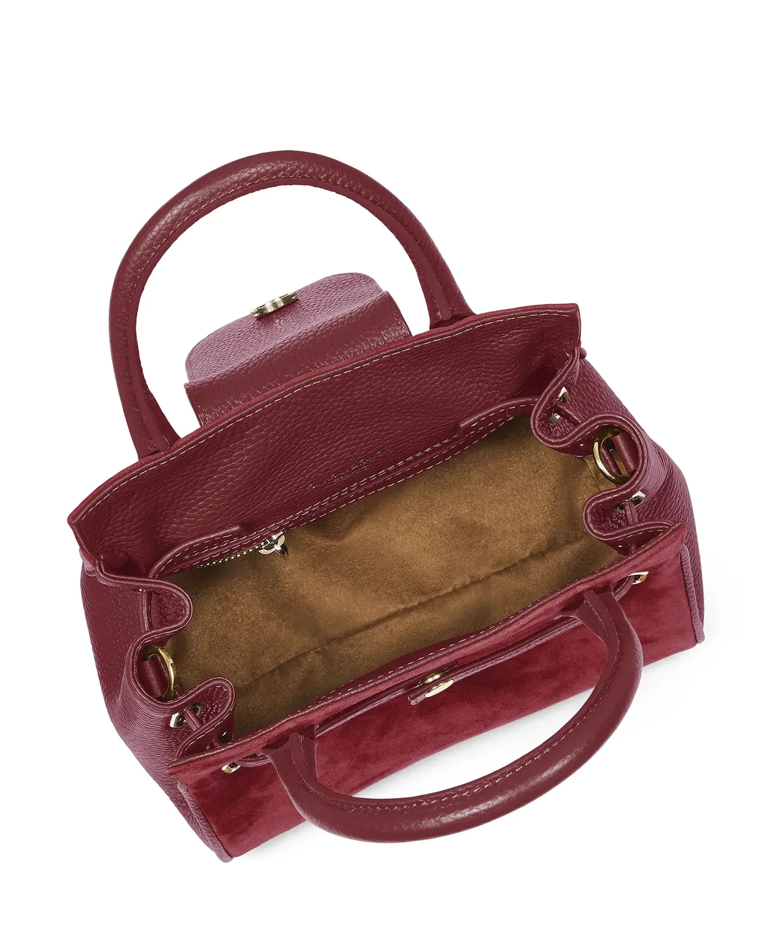 Mini Windsor Handbag - Ruby