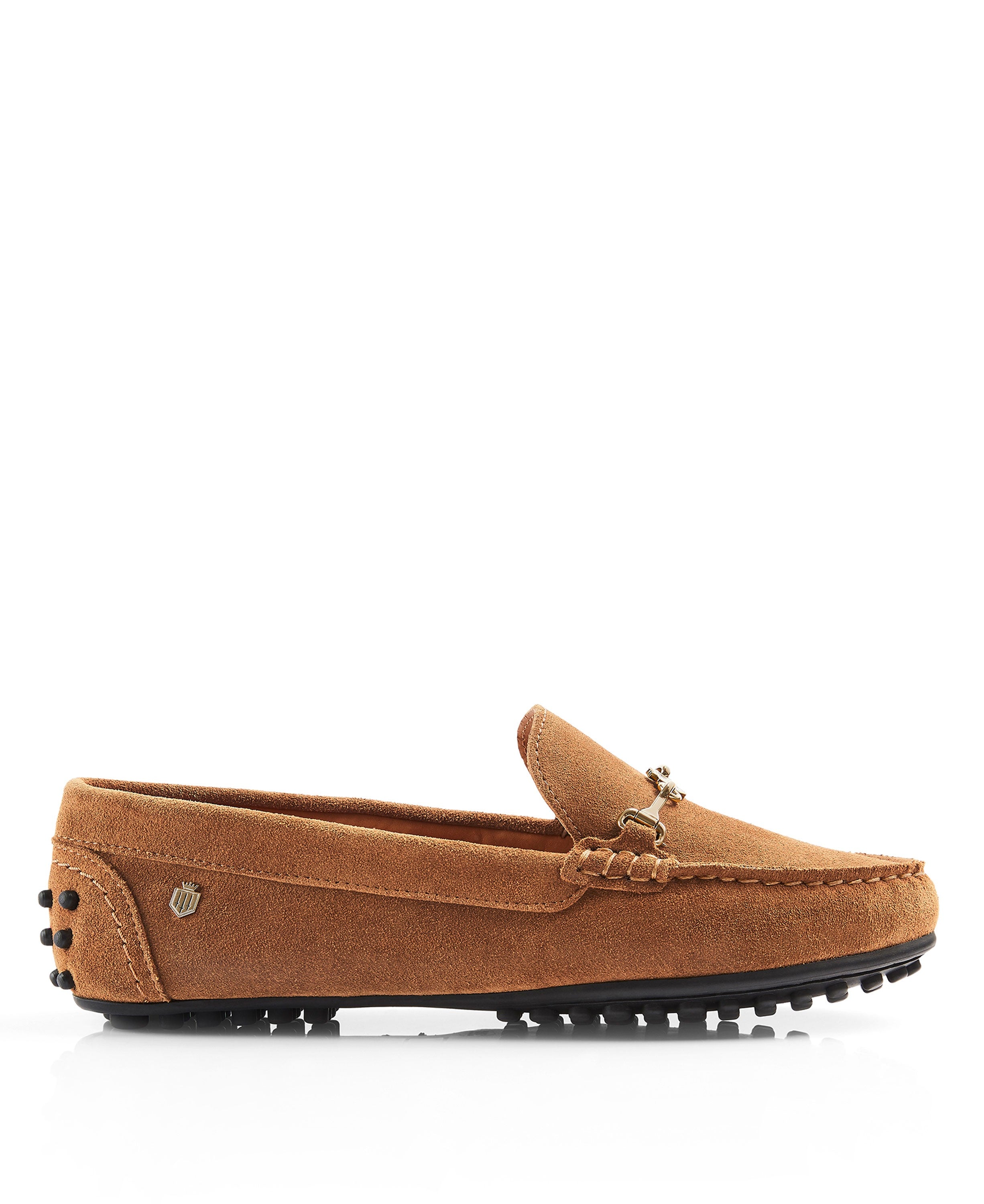 Landmark | Fairfax And Favor Trinity Driver in Tan Suede