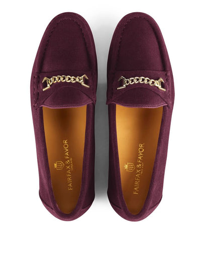 Apsley Loafers - Elderberry Suede
