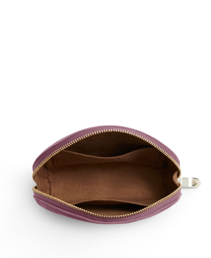 Chiltern Coin Purse - Heather Suede