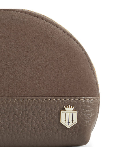Chiltern Coin Purse - Fog Suede