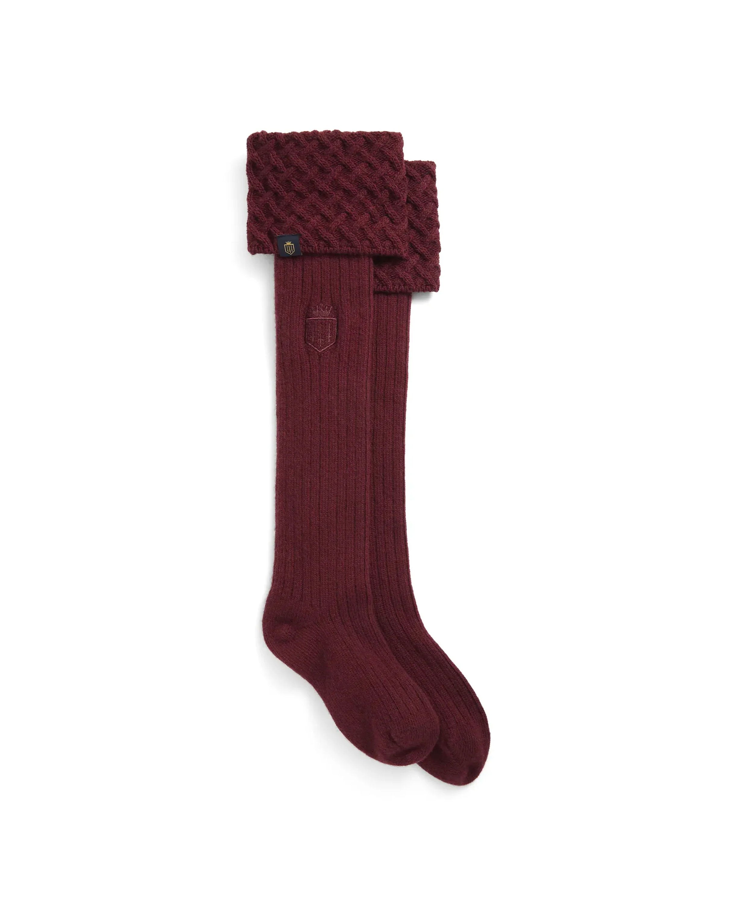 Explorer Merino Wool Socks - Ruby