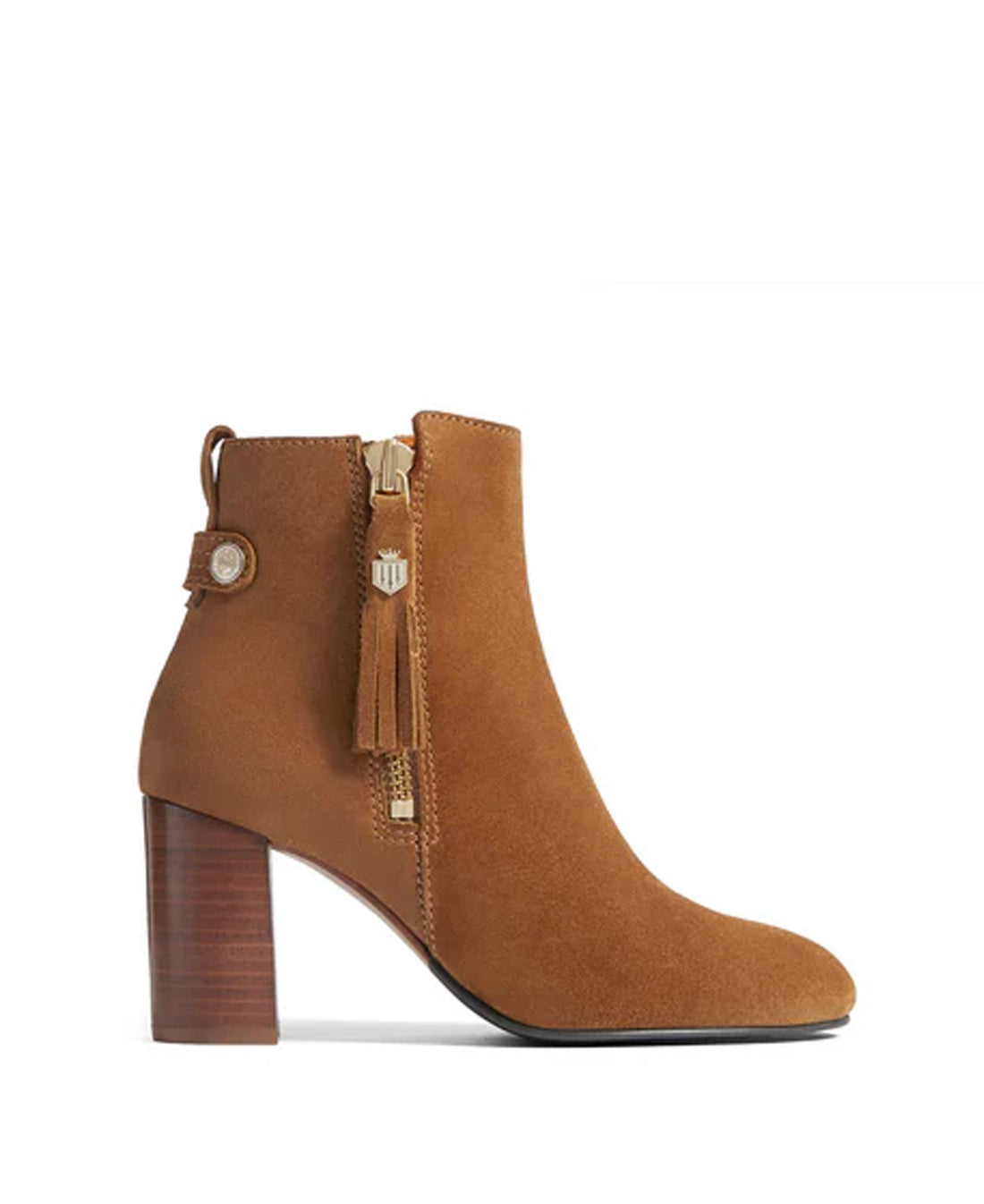 Oakham Heeled Ankle Boot - Tan