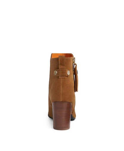 Oakham Heeled Ankle Boot - Tan