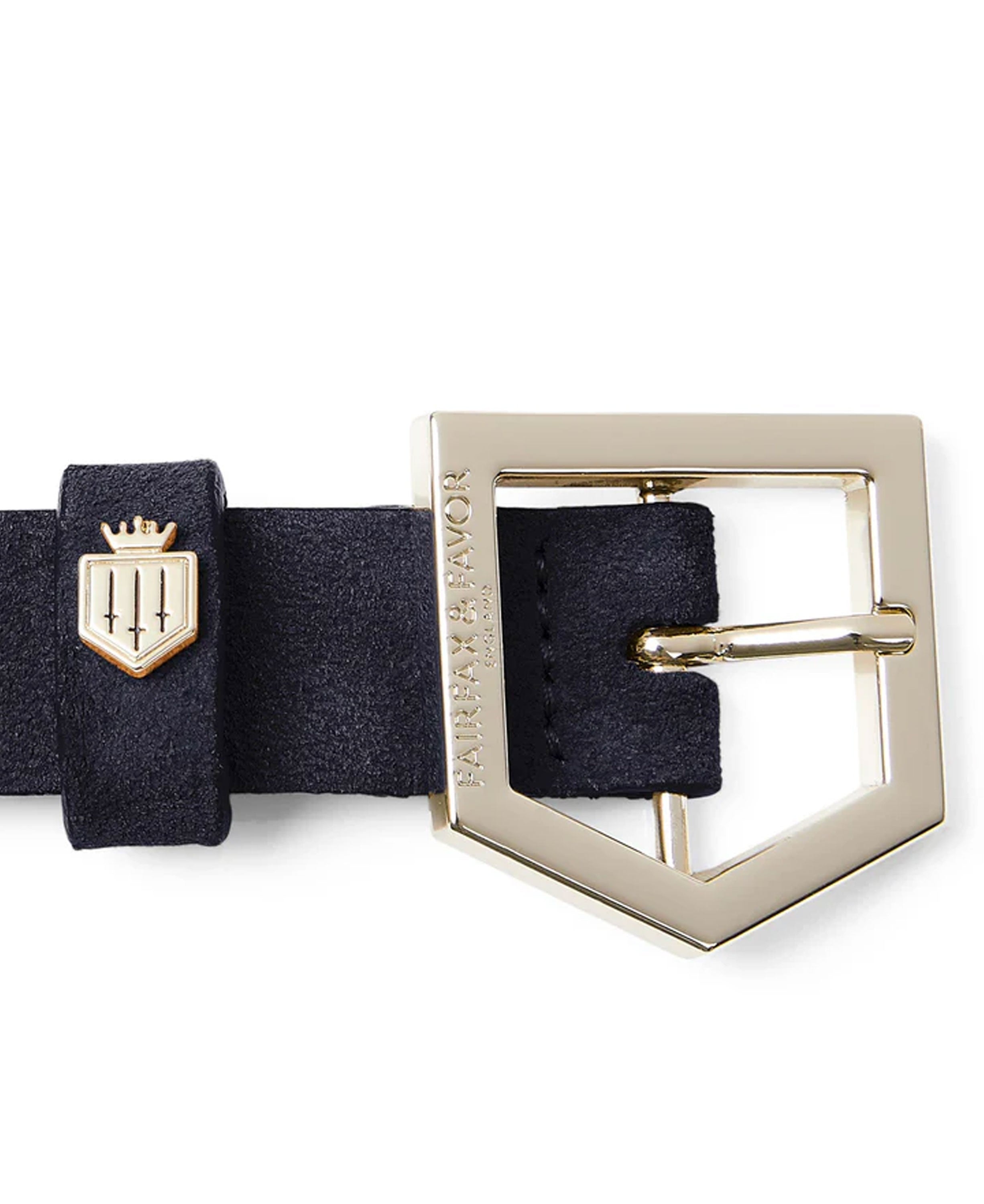 Sennowe Belt - Navy Suede