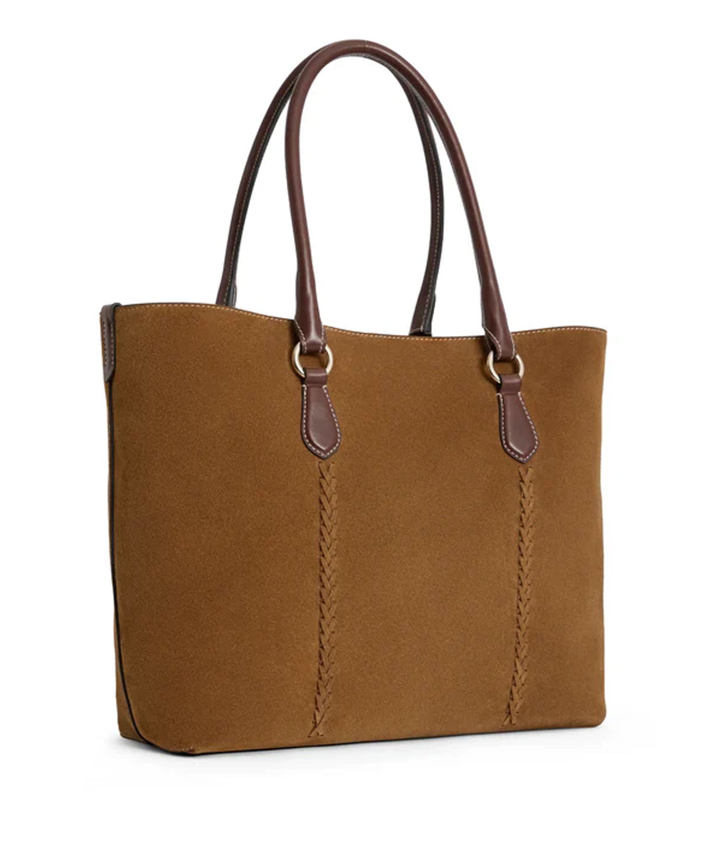 Seville Tote Tan - Tan Suede