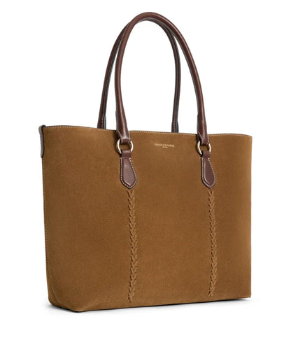Seville Tote Tan - Tan Suede
