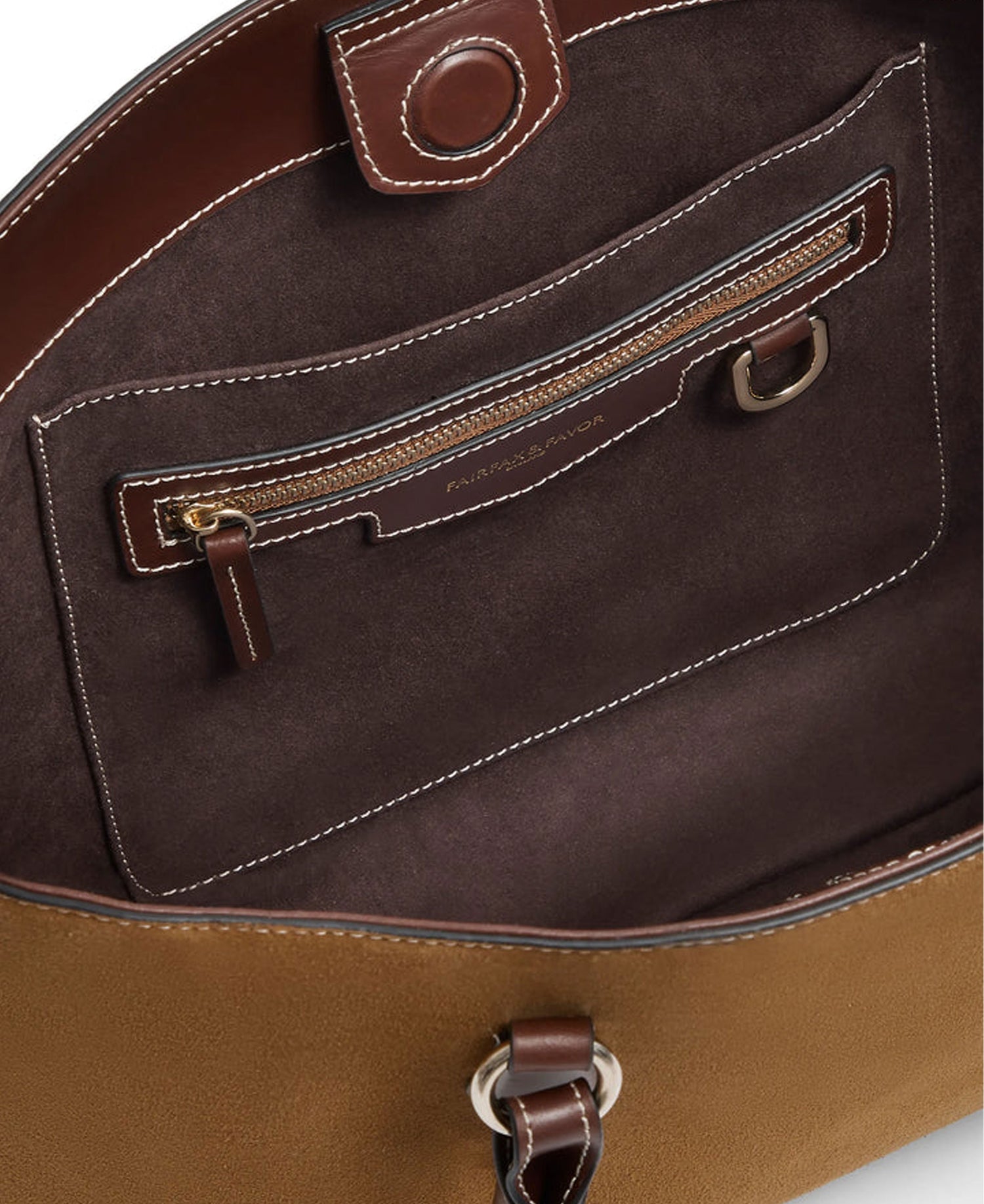 Seville Tote Tan - Tan Suede