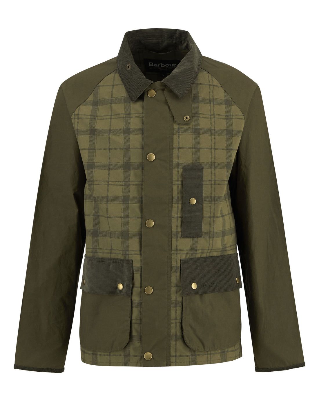 Festival Modified Bedale Jacket - Dusky Green Tartan