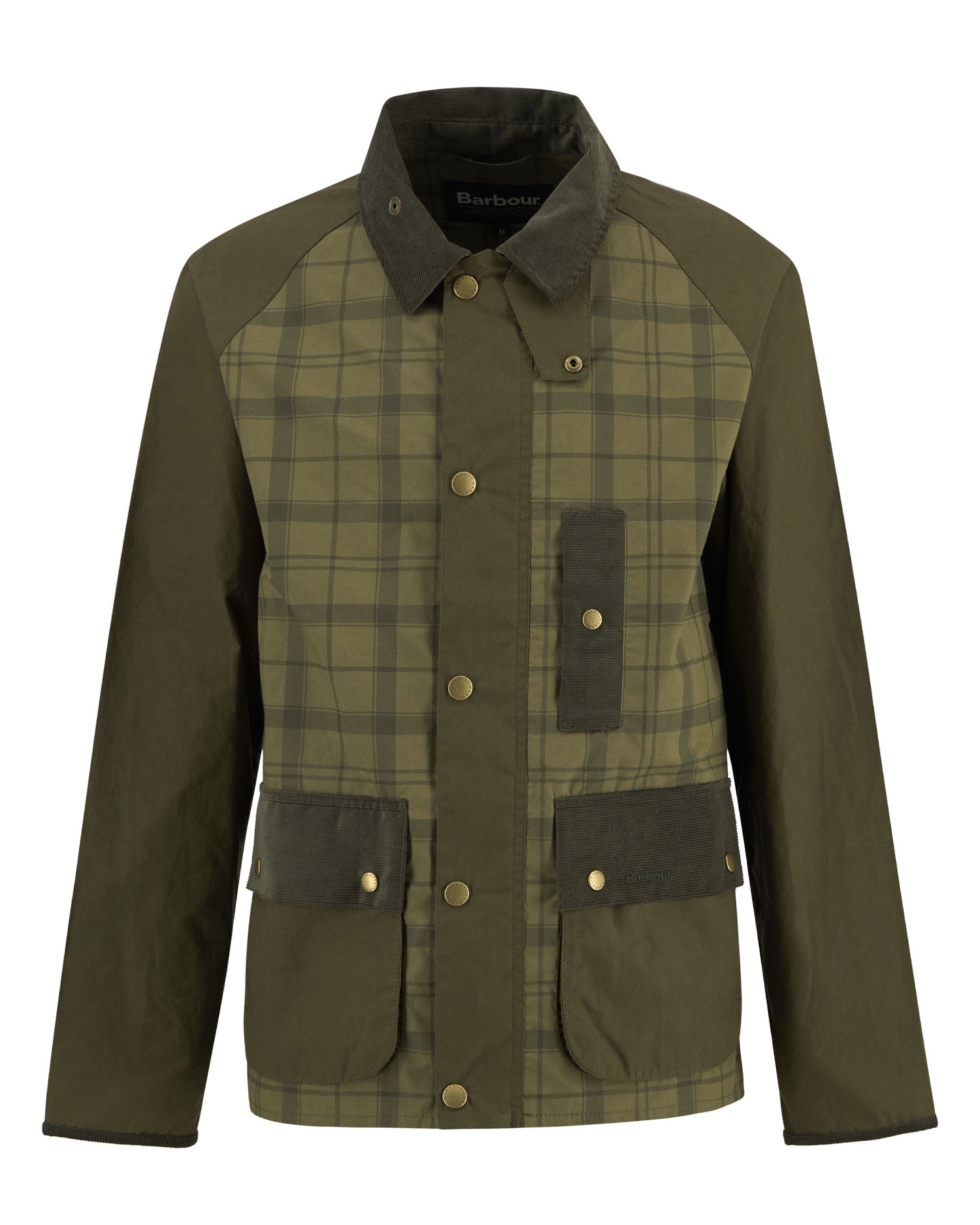 Festival Modified Bedale Jacket - Dusky Green Tartan