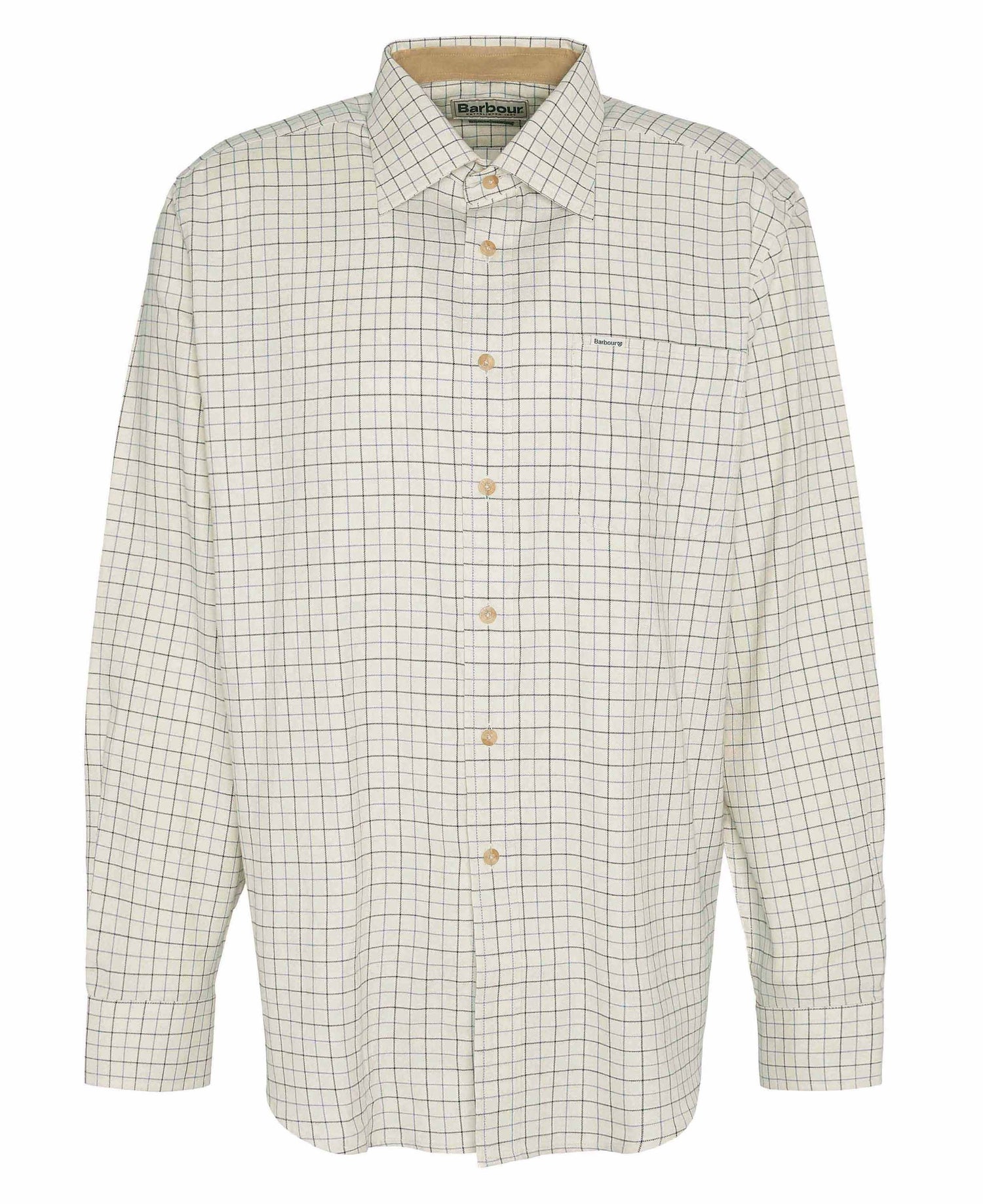 Field Tattersall Regular Shirt - Blue