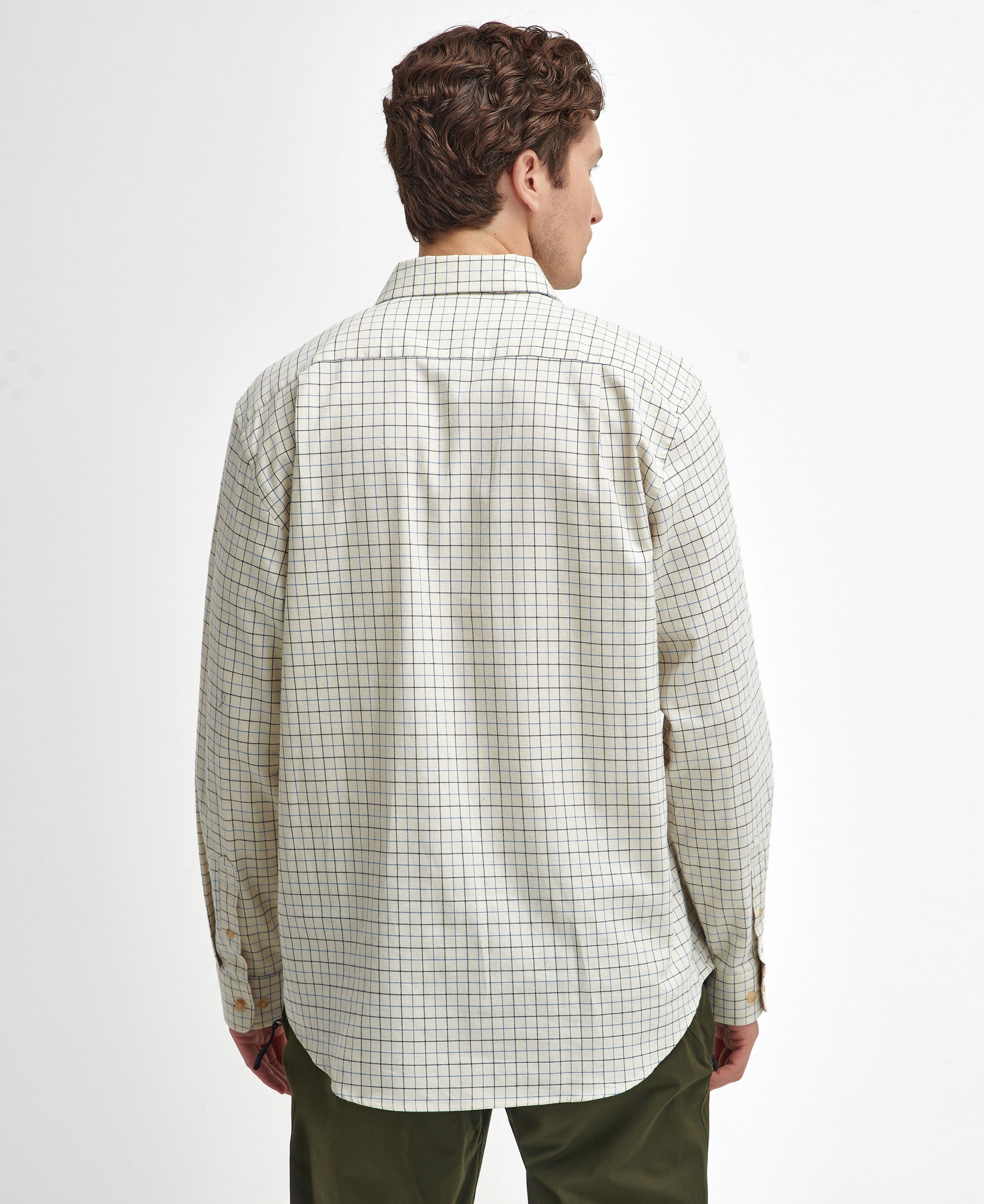 Field Tattersall Regular Shirt - Blue