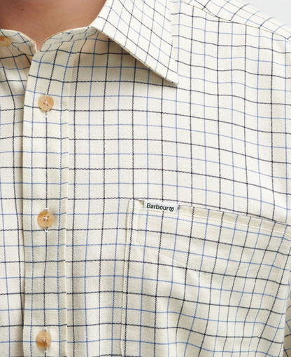 Field Tattersall Regular Shirt - Blue
