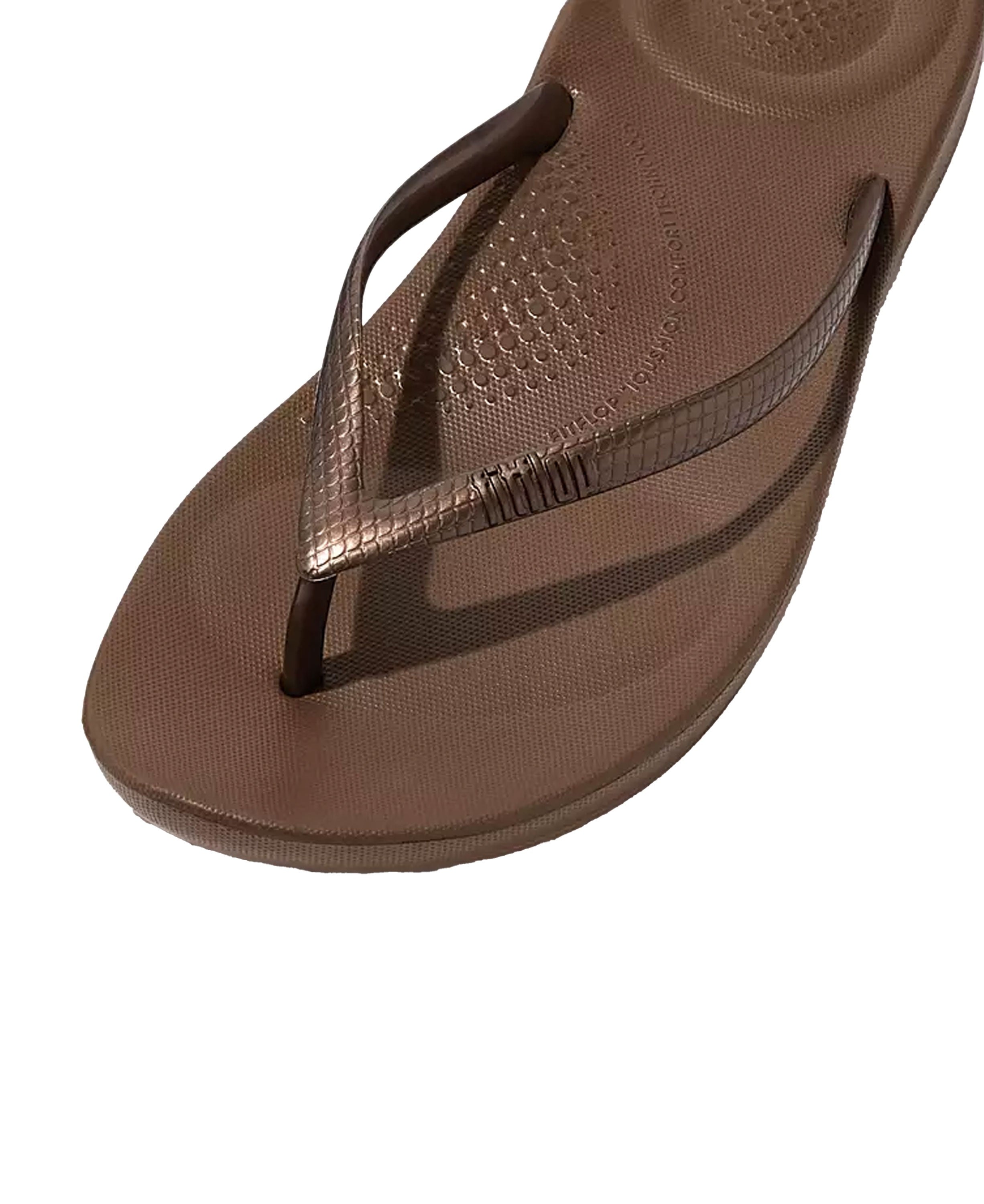 Iqushion Ergonomic Flip-Flops - Bronze